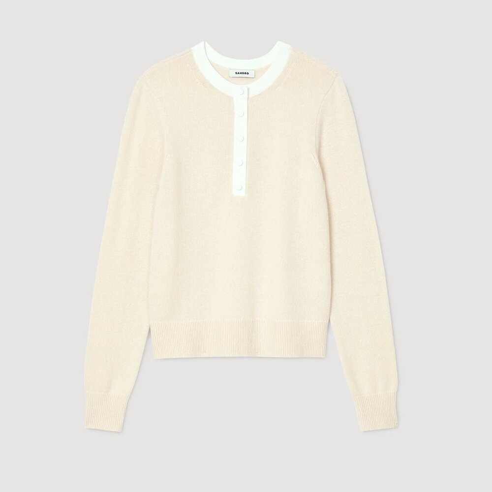 Sandro NWT Medium Wool Cashmere Sweater